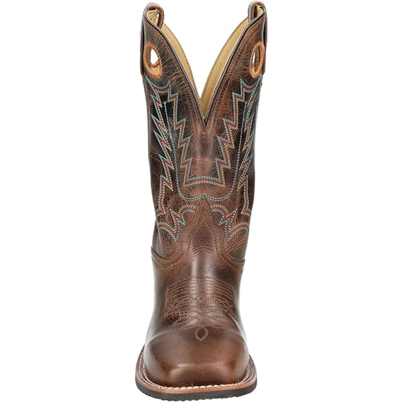 Load image into Gallery viewer, 4655 - Smoky Mountain Men&#39;s Blake Bomber Tan/Brown Leather Western Boot
