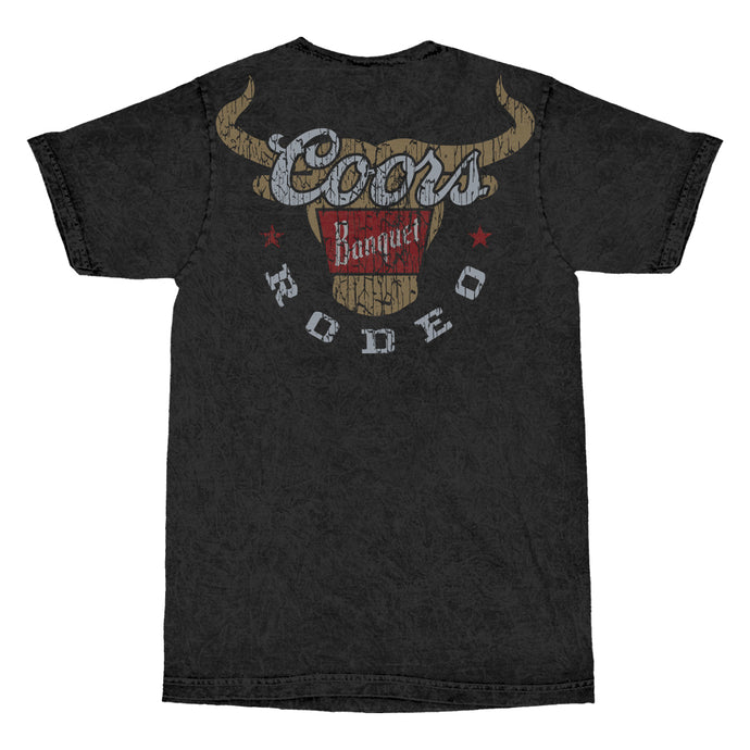 47-561-68 - Blk Mineral Wash Coors T Shirt