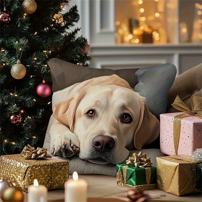 Load image into Gallery viewer, TMPL128 - 1 Piece - 18&quot; x 18&quot; Labrador Throw Pillow
