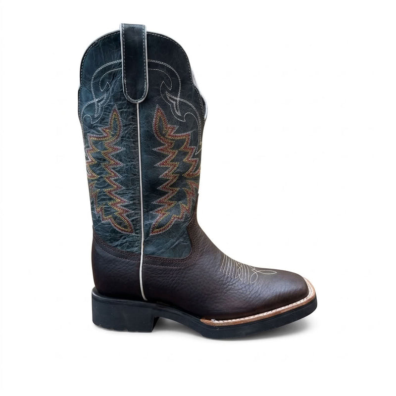 Load image into Gallery viewer, CP8003 - Cowboy Prayer Chocolate Brown Cowboy Boot
