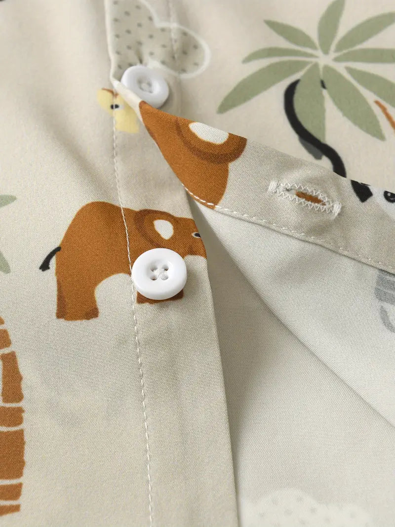 Load image into Gallery viewer, TMCHD60 - 2 Piece Set - Children&#39;s Animal Print Outfit
