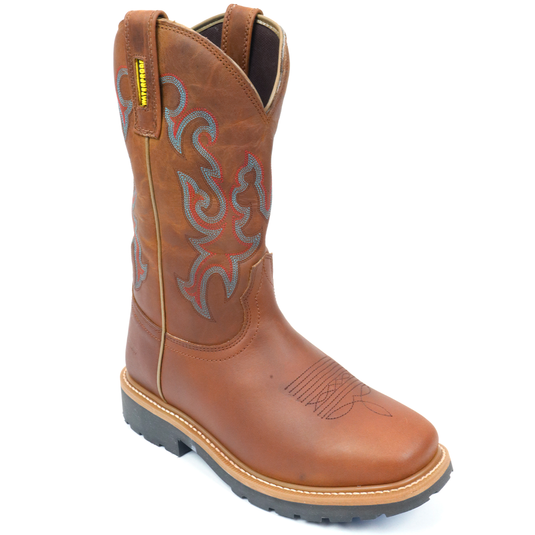 5020 - RockinLeather Crazy Brn. Waterproof Boot