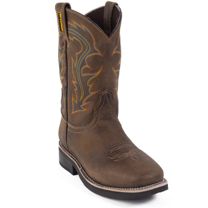 5025 - RockinLeather Men's Crazy Cafe Cowhide Waterproof Boot