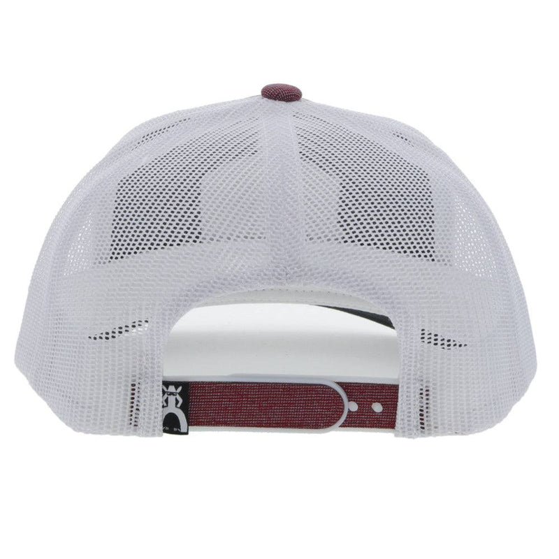Load image into Gallery viewer, 5027T-MAWH - Hooey "Punchy" Maroon/White Hat
