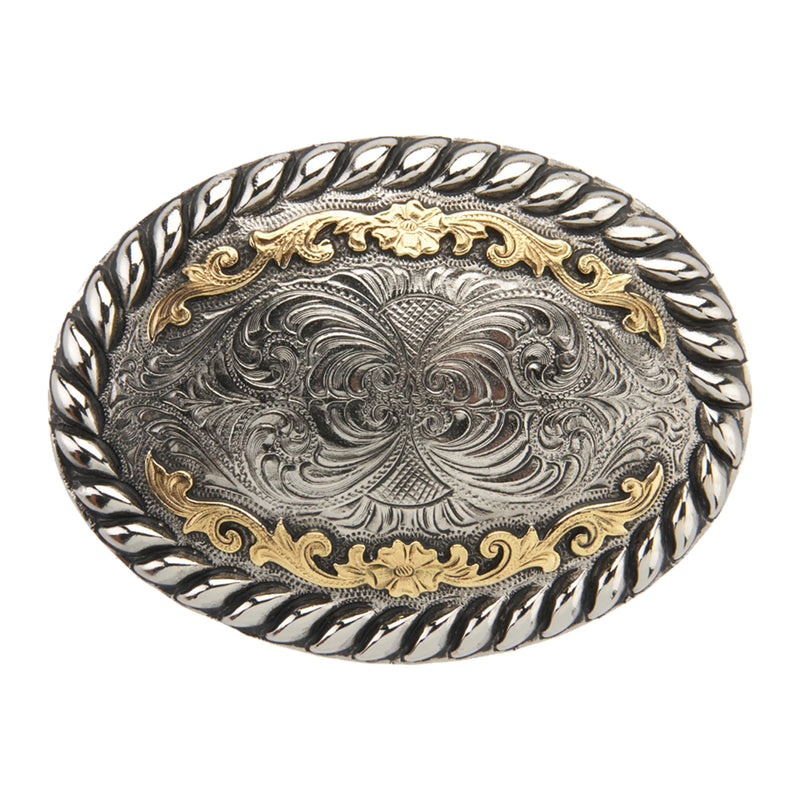 Load image into Gallery viewer, 502 - Oval with Embossed Heavy Rope Buckle
