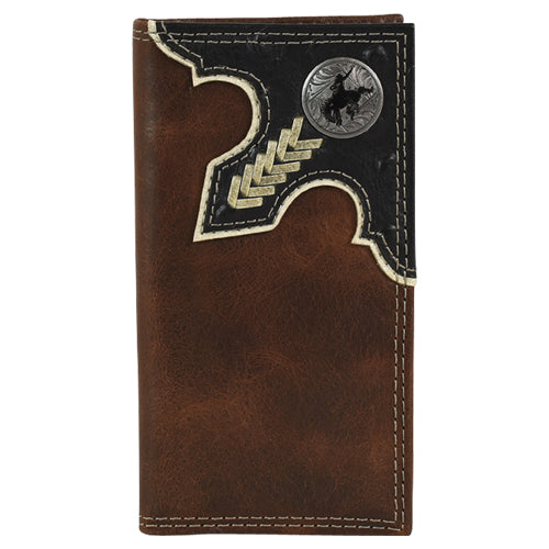 2122481W8 - Justin Junior Rodeo Wallet, Yoke W/Concho