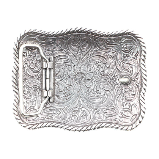 505 - Scalloped Longhorn Buckle