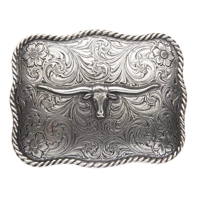 Load image into Gallery viewer, 505 - Scalloped Longhorn Buckle
