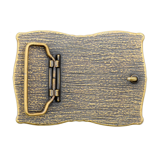 507 - Sculpted American Flag Buckle