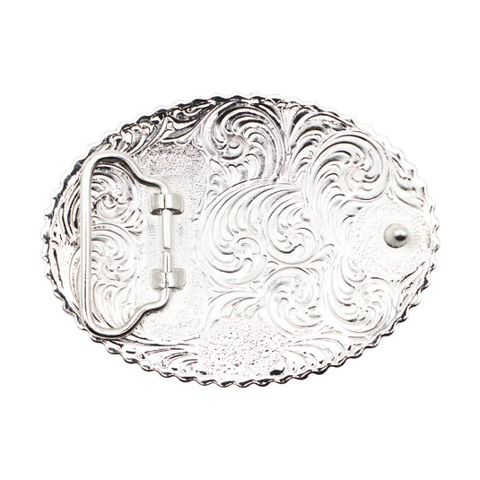 514 - Longhorn with Stars Buckle