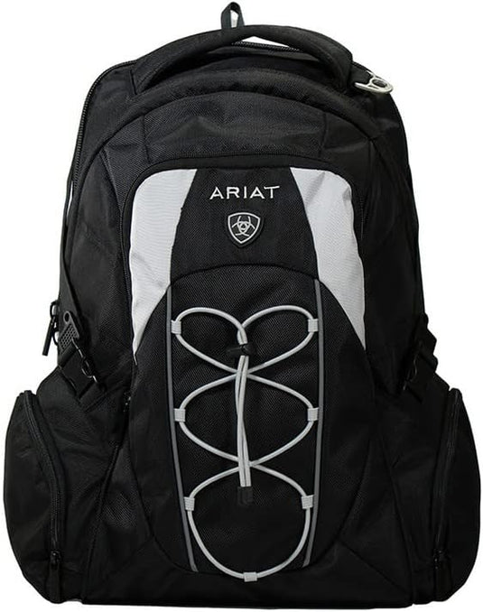 A460002801 - ARIAT Western Backpack Durable Zip Adjustable Sport Black