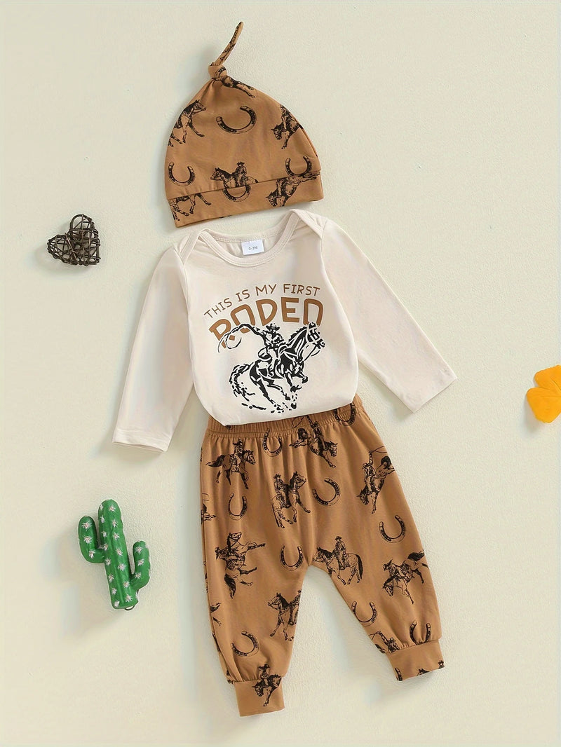 Load image into Gallery viewer, TMCHD33 - My First Rodeo 3 Piece Set

