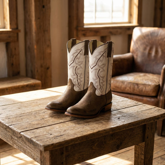 200005 - RockinLeather Women's Crazy Round Toe Western Boot
