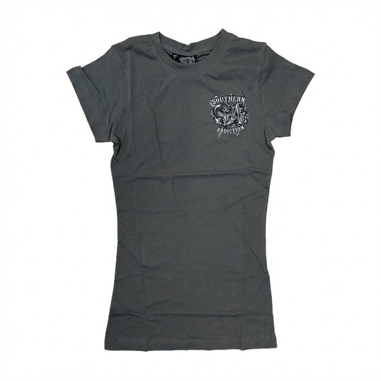 7016 - Southern Addiction "A Southern Girls Addiction" T Shirt