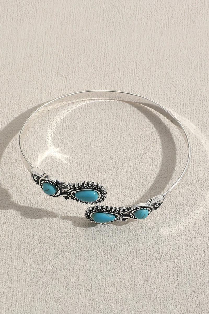 Load image into Gallery viewer, DLLBC 6 - Skobeloff Western Turquoise Stone Bracelet
