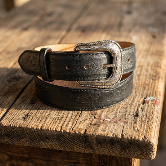 B03 - RockinLeather Cowhide Bull Black