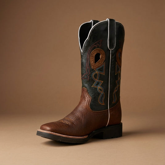 CP8002 - Cowboy Prayer Distressed Brown Cowboy Boot