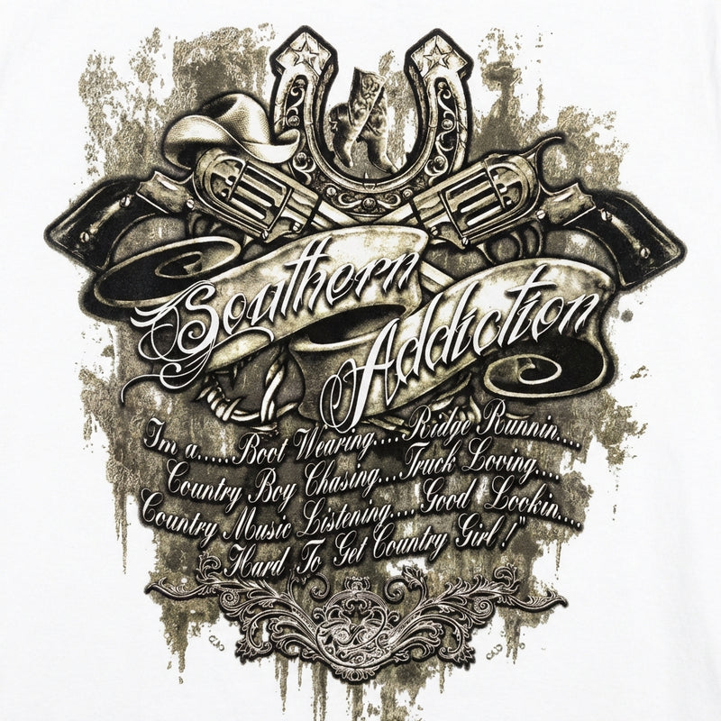 Load image into Gallery viewer, 7013 - Southern Addiction I'm A Country Girl T Shirt
