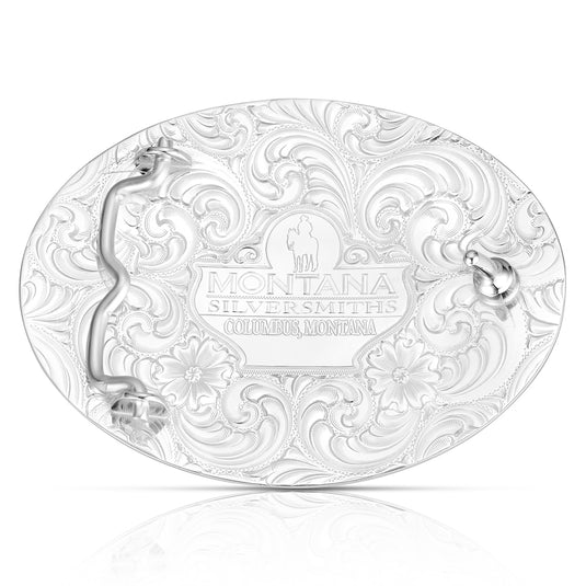 58610-456 - Montana Silversmiths Undeniable Faith Buckle with Praying Cowboy