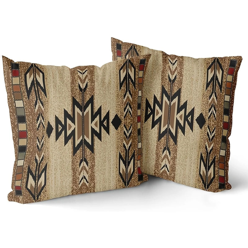 Load image into Gallery viewer, TMPL4 - 2 Piece Southwestern Print Throw Pillows
