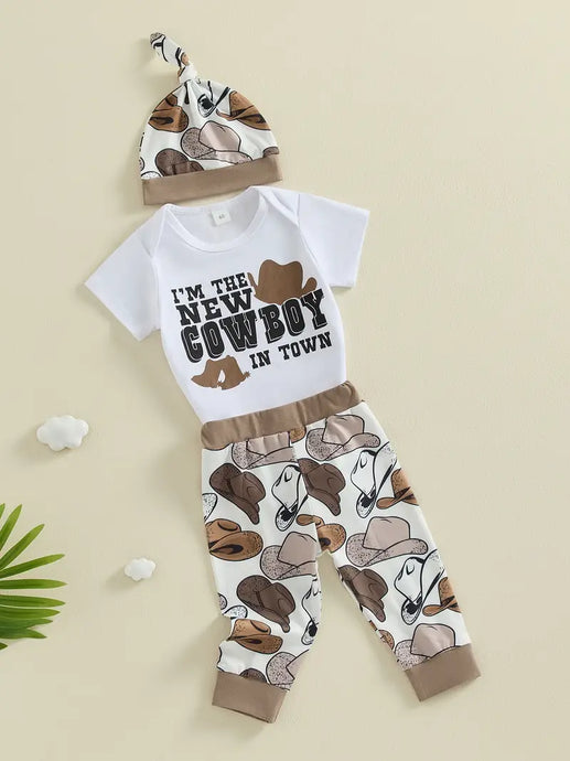 TMCHD50 - New Cowboy In Town 3 Piece Set