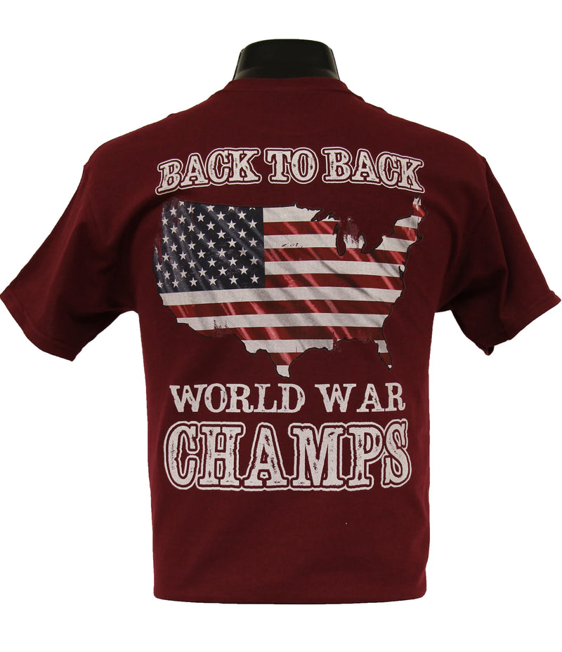 Load image into Gallery viewer, 6146 - Southern Addiction Back-to-Back Champs T Shirt
