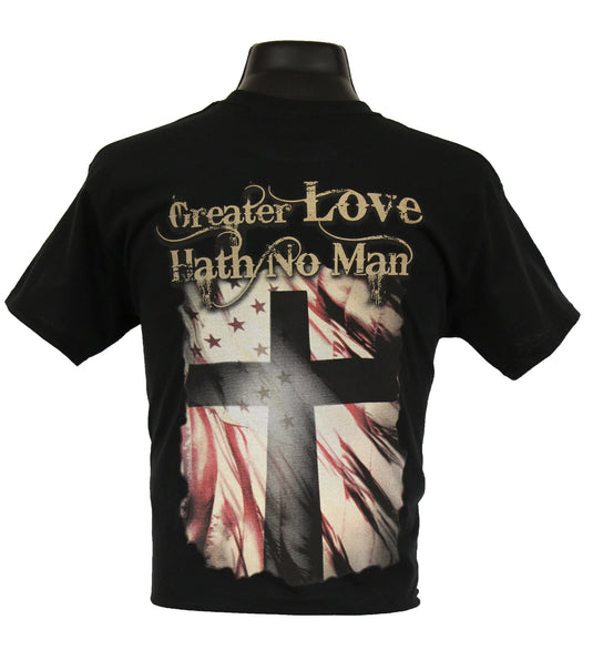 6153 - Southern Addiction Greater Love Hath No Man T Shirt