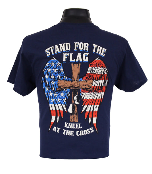 6158 - Southern Addiction Stand for the Flag T Shirt
