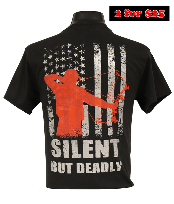 6159 - Southern Addiction Silent but Deadly T Shirt
