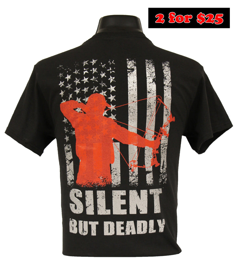 Load image into Gallery viewer, 6159 - Southern Addiction Silent but Deadly T Shirt
