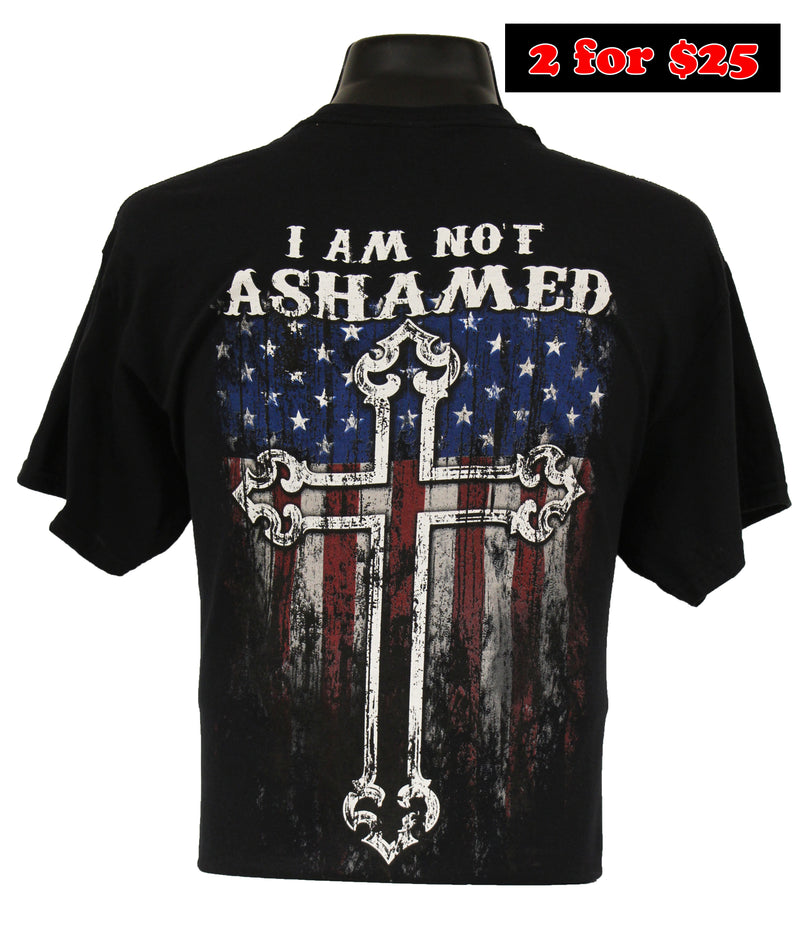 Load image into Gallery viewer, 6164 - Southern Addiction I Am Not Ashamed T Shirt

