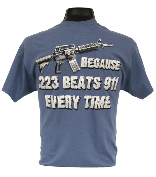 6171 - Southern Addiction .223 Beats 911 T Shirt