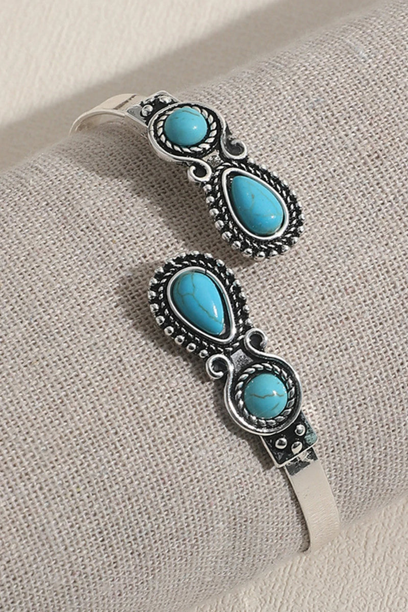 Load image into Gallery viewer, DLLBC 6 - Skobeloff Western Turquoise Stone Bracelet
