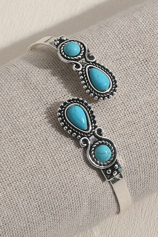 DLLBC 6 - Skobeloff Western Turquoise Stone Bracelet