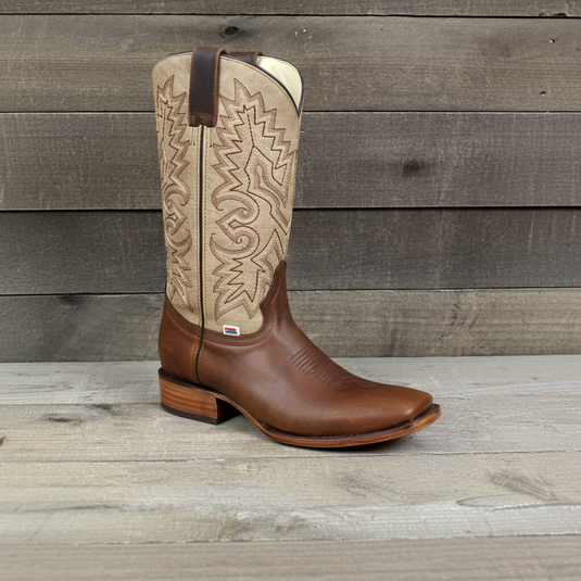 1210 - RockinLeather Men's Copper Ranch Western Boot