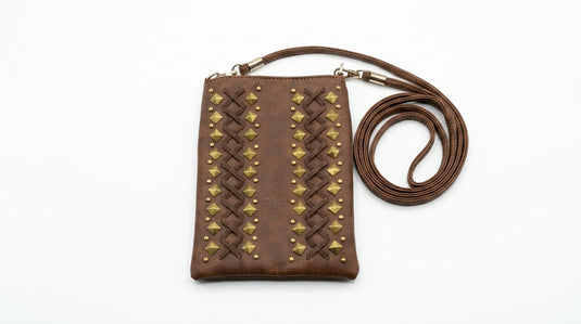 Rainbow Purse 11 - Brown