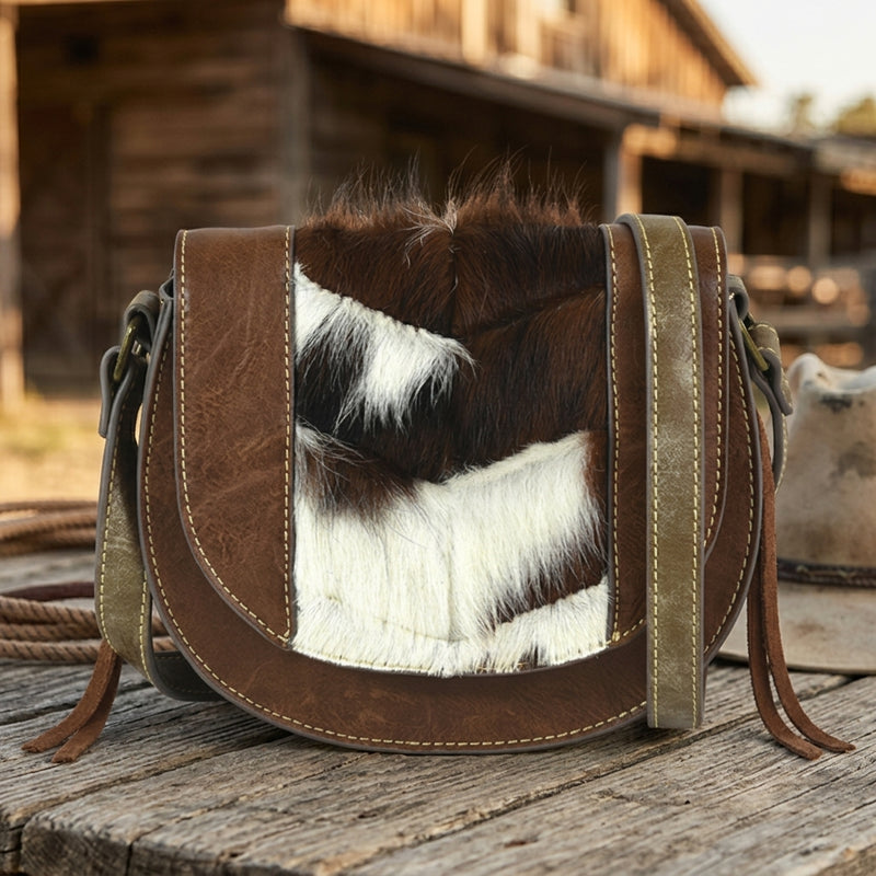 Load image into Gallery viewer, 22086731 - Tony Lama Saddle Bag Hair-On Accents
