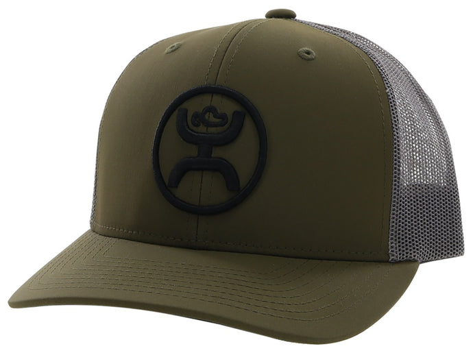 2209T OLGY - Hooey Classic Olive/Grey Trucker Cap