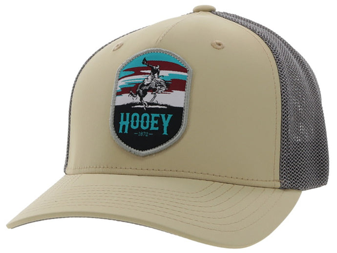 2244TNGY - Hooey Cheyenne Tan/Grey Flexfit Cap