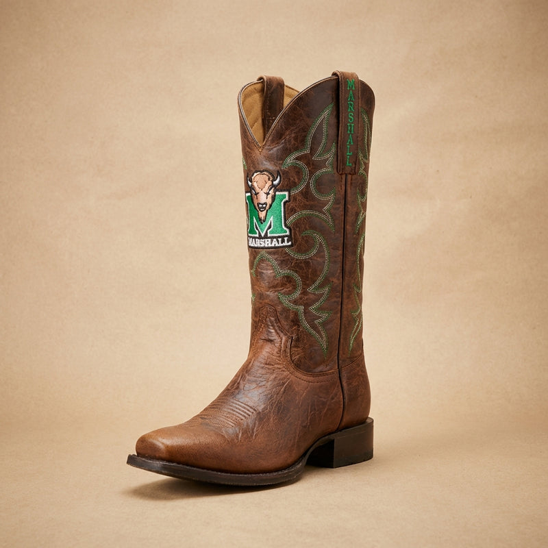 Load image into Gallery viewer, MRS M 178-1 - Gameday Men's 13" Marshall University Western Boot
