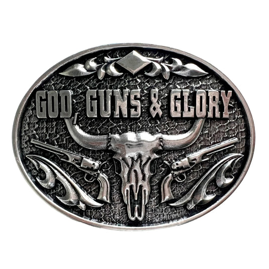 662-02 - God, Guns & Glory Buckle