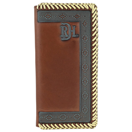 23111876W4 - Red Dirt Hat Company Rodeo Wallet Turquoise Washed Edge