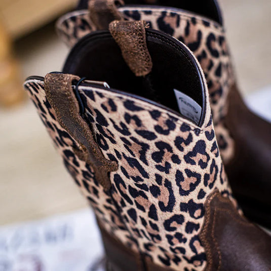 PLT303612 - Montana West Women's Mid-Calf Full Grain Leather, Round Toe