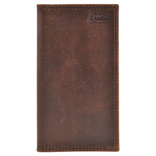 2610495663 - Justin Rodeo Wallet Oiled Brown
