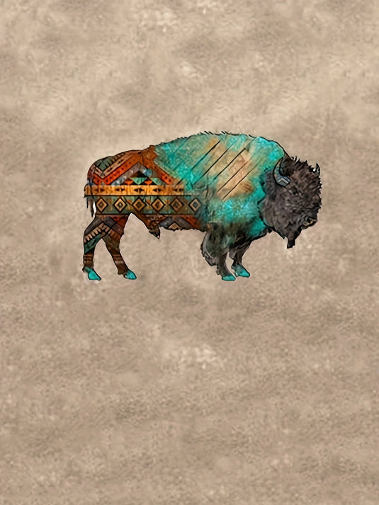 TMSWST7 - Buffalo Print Sweatshirt