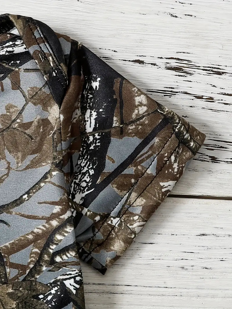 Load image into Gallery viewer, TMCHD37 - Camouflage 2 Piece Baby Romper Set
