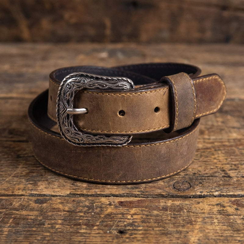 Load image into Gallery viewer, B1033 - RockinLeather Children's Crazy Choco Leather Belt
