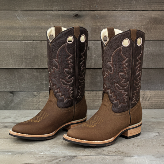 1116 - RockinLeather Men's Round Toe Crazy Flotter Western Boot