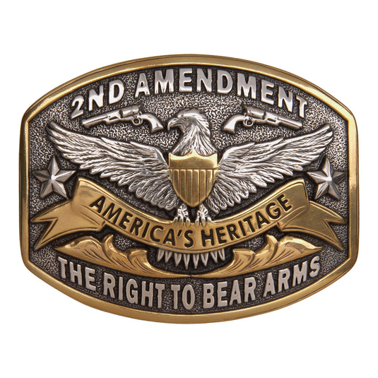707 - 2nd Amendment, The Right to Bear Arms Buckle