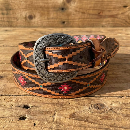23112BE9 - Red Dirt Hat Company Men's Geometric Belt